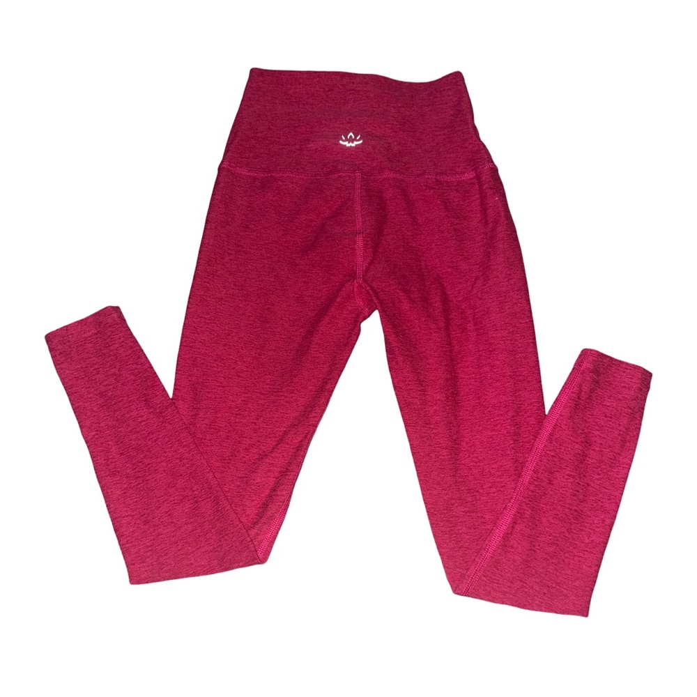 Beyond Yoga High-Waist Leggings in Berry Pink XS
